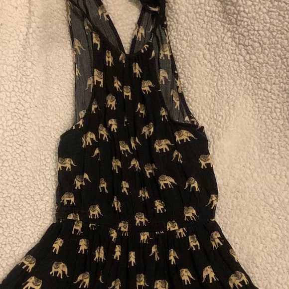 Forever 21 black elephant dress - Picture 3 of 7